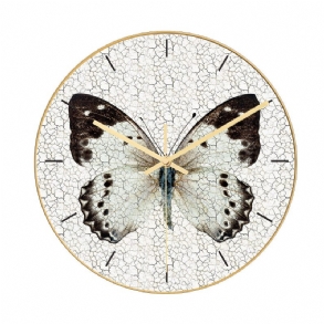 Cc012 Kreatív Pillangó Mintás Falióra Némító Kvarc Otthoni Irodai Dekorációhoz