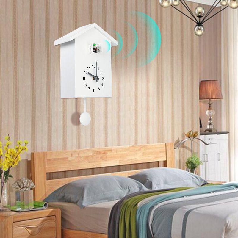 Kakukk Kvarc Falióra Modern Bird Home Nappali Akasztóóra Irodai Dekoráció