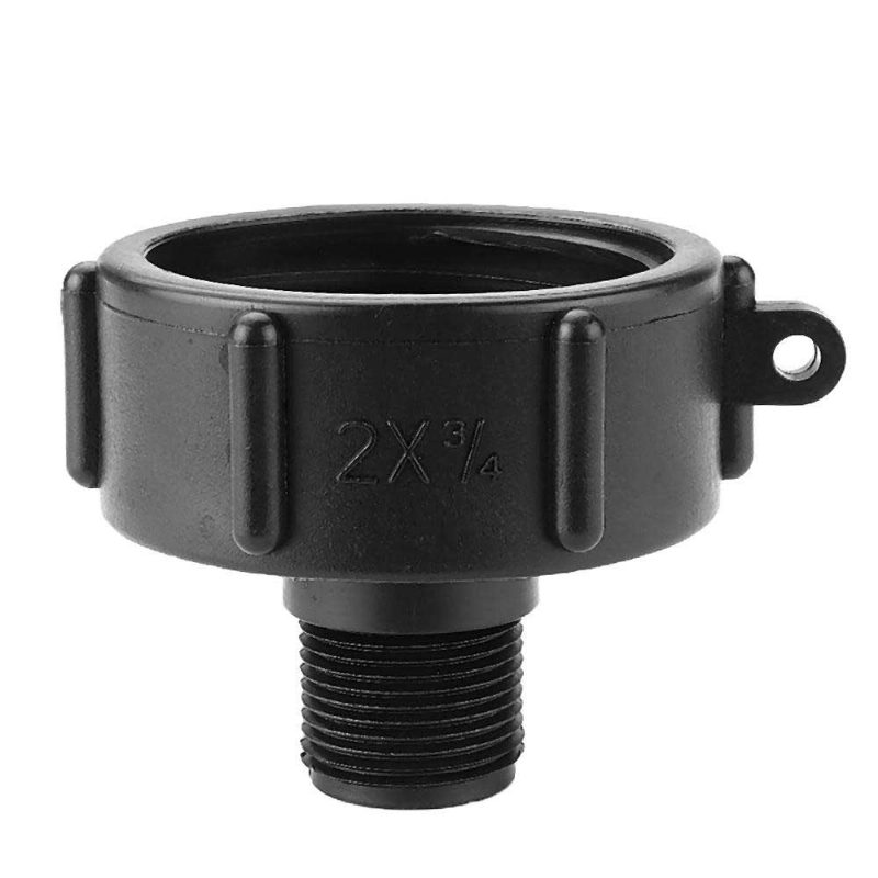 1000l S60x6 Ibc Víztartály Adapter Tömlőrúd Durva Menetű Gyorscsatlakozás 1/2'' 3/4'' 1'' 2'' Tömlőcső Csap Csereszelep Szerelvény Alkatrészei Otthoni Kerthez