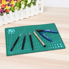 Diy Craft Basic Tools Set Model Building Kit Vágófogó Polírozó Mat Penge