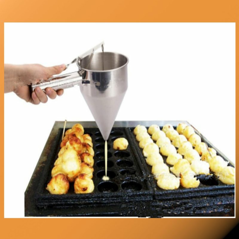 Imbuto Conico Utensili In Acciaio Inox Octopus Fish Balls Konyhai Eszköz