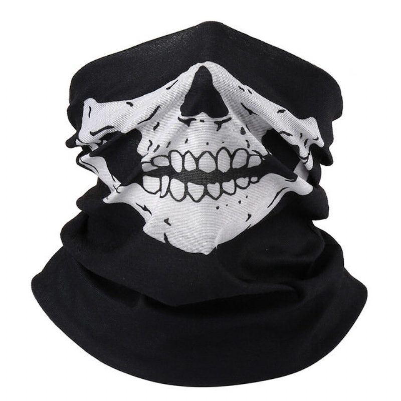 10db Skull Face Mask Cap Multi Purpose Head Wear Hat Sál