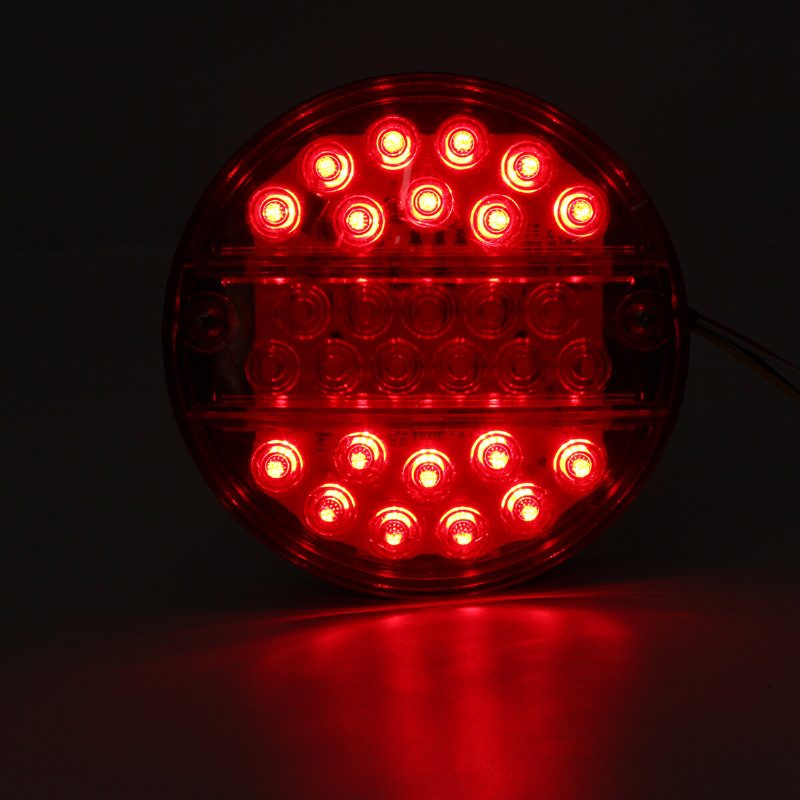 12 V-os Led Hátsó Lámpa Hamburger Leállásjelző Fék 4 Funkció