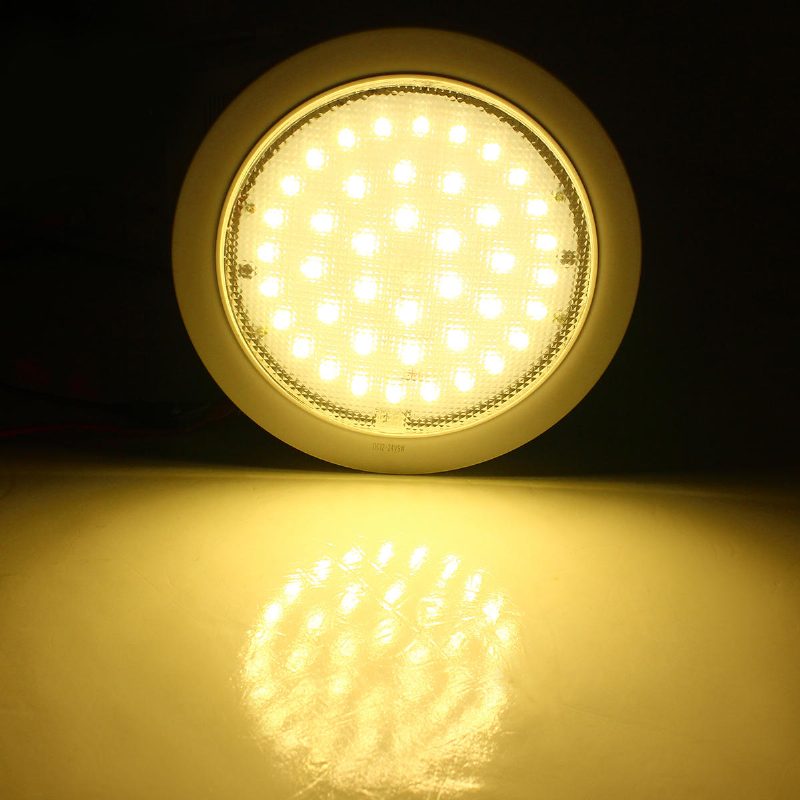 12v-24v 5050 9w Led Mennyezeti Lámpatest Lakókocsihoz/lakókocsihoz/utánfutóhoz/csónak Felületre Szerelhető