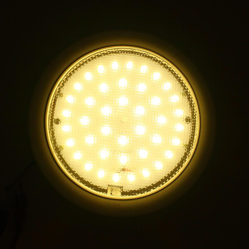 12v-24v 5050 9w Led Mennyezeti Lámpatest Lakókocsihoz/lakókocsihoz/utánfutóhoz/csónak Felületre Szerelhető