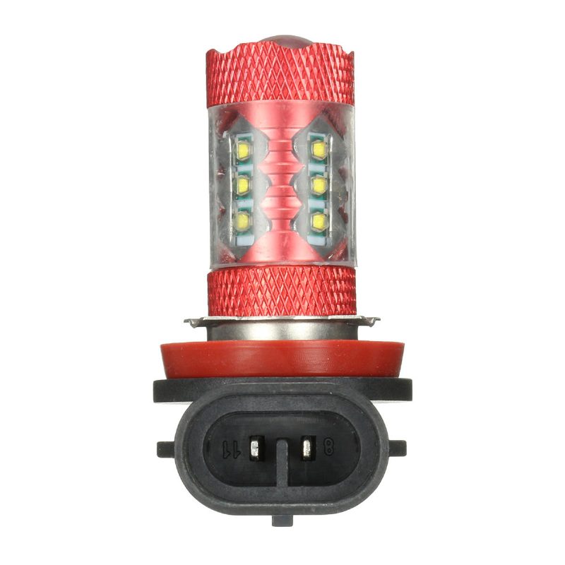 12v Páros Motorkerékpár Led Ködlámpa Izzója Fehér H11 H10 H7 H8 H4 9005 9006 P13w H16 H13