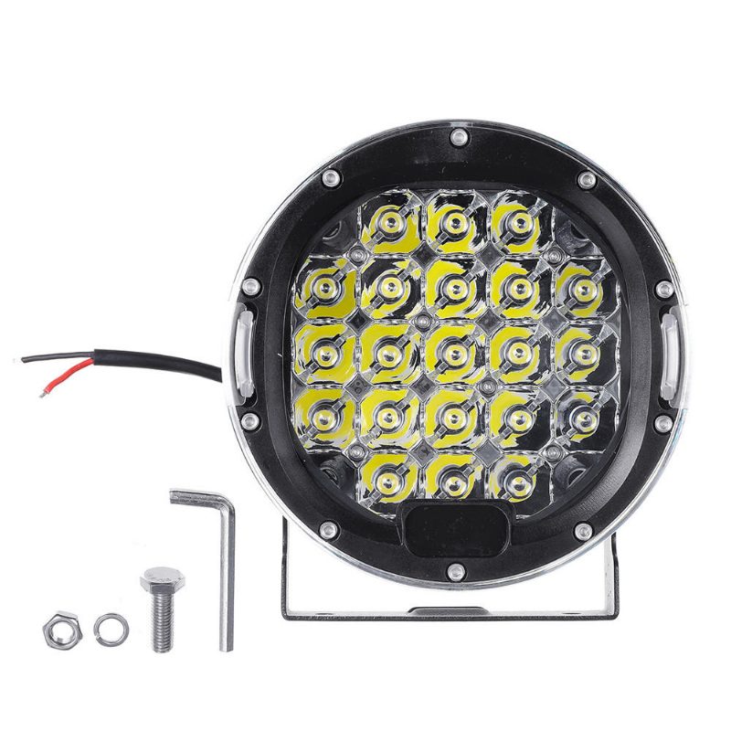 1db Led 9-32v Dc Ip68 6000k 105w 6000lm Fényszórók Motorkerékpár Autóhoz Atv Jeep