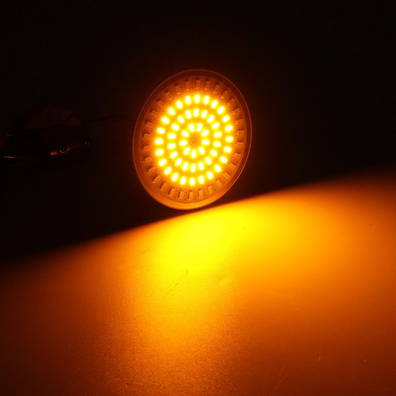 2db Hátsó 1156 / Első 1157 Led Jelző Motorkerékpár Lámpa Lámpák Irányjelző Izzók