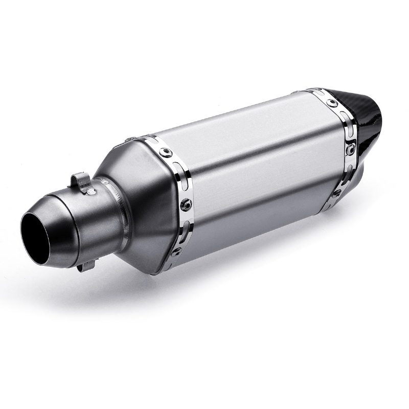 310mm Sliver Univerzális Motorkerékpár Dirt Bike Atv Kipufogó Hangtompító Cső Db Killer 38-51mm