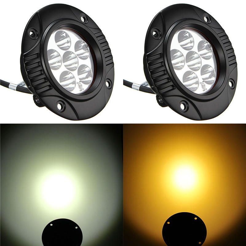 3.5 Hüvelykes 18 W-os 6smd Led-es Munkalámpa Terepjáró Vezetési Spotlámpa Ködlámpa