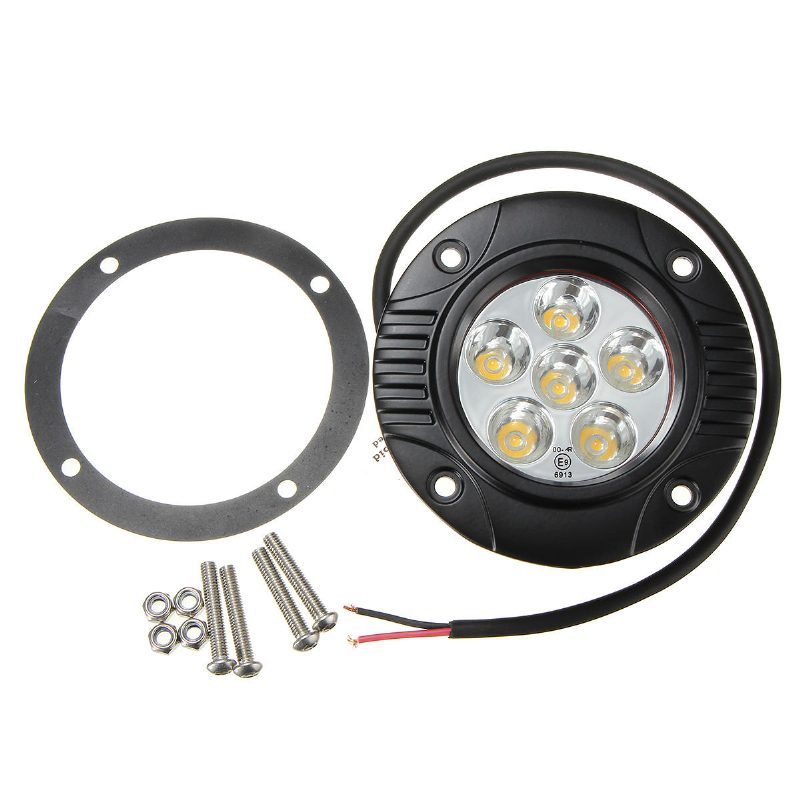 3.5 Hüvelykes 18 W-os 6smd Led-es Munkalámpa Terepjáró Vezetési Spotlámpa Ködlámpa