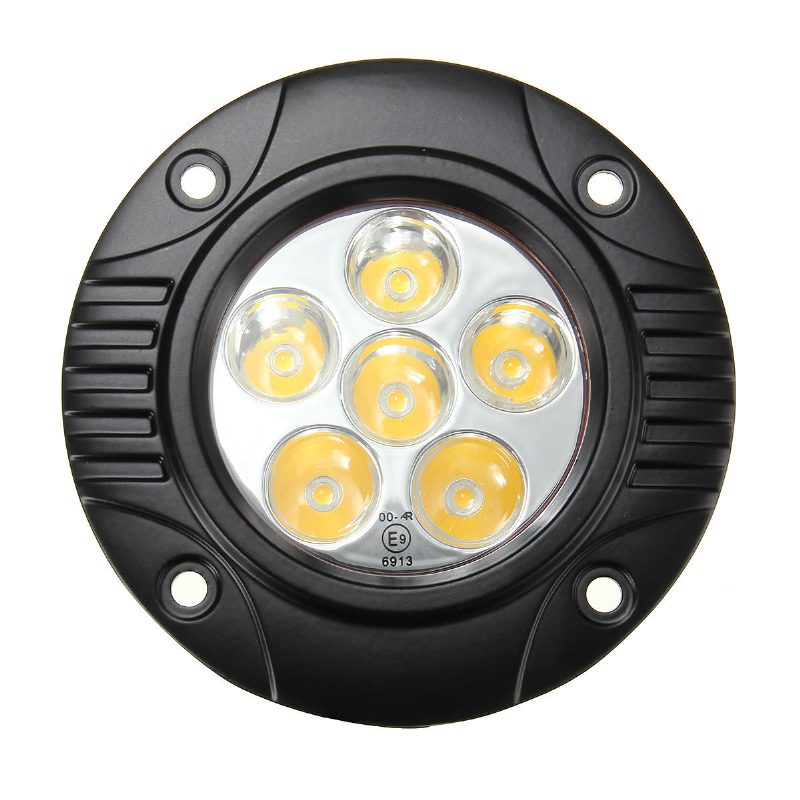 3.5 Hüvelykes 18 W-os 6smd Led-es Munkalámpa Terepjáró Vezetési Spotlámpa Ködlámpa