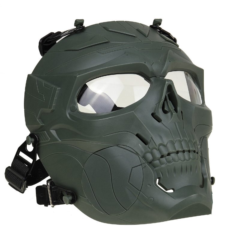 Halloween Báli Maszk Paintball Maszkok Full Face Skull Mask Tactical For Wildfire Actical