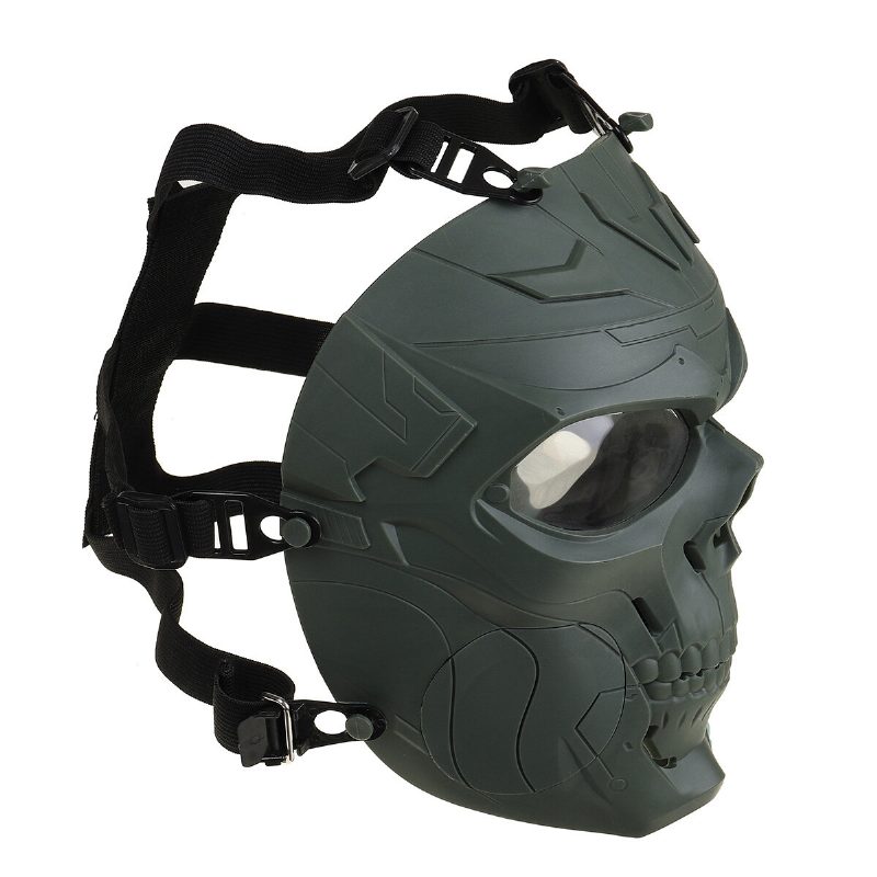 Halloween Báli Maszk Paintball Maszkok Full Face Skull Mask Tactical For Wildfire Actical