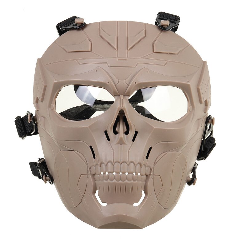 Halloween Báli Maszk Paintball Maszkok Full Face Skull Mask Tactical For Wildfire Actical