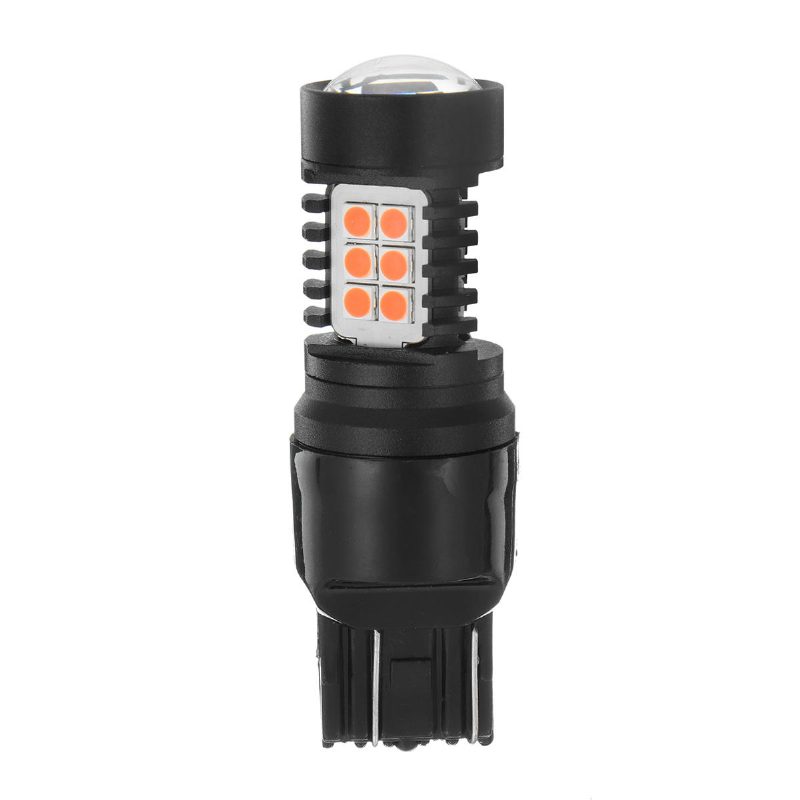 T20 Led Izzó 7443/3157 Smd3030 Fehér/sárga/piros Motorkerékpár Autók Fénye