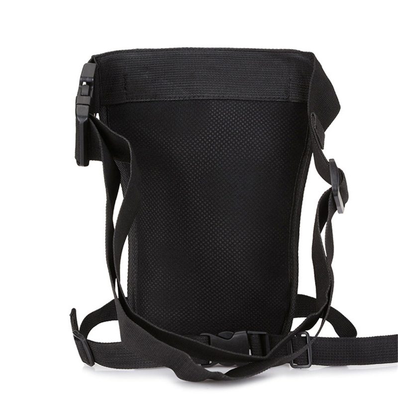 Vízálló Nylon Motorkerékpár Drop Leg Bag Férfi Taktikai Outdoor Waist Fanny Pack