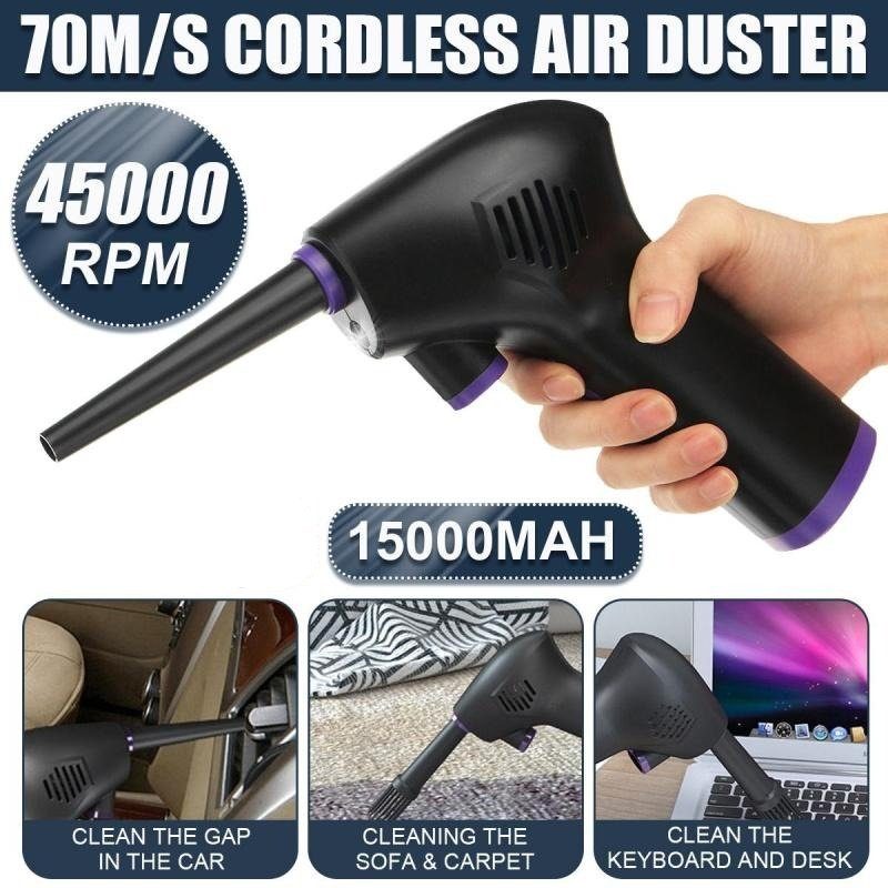 Akkus Air Duster 15000 Mah Sűrített Levegős Fúvó