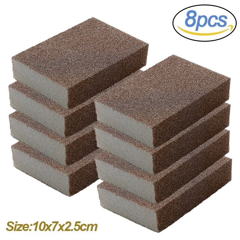 Melamin Sponge Magic Eraser Rozsdatisztító Kefe Konyhai Eszköz 8 Db