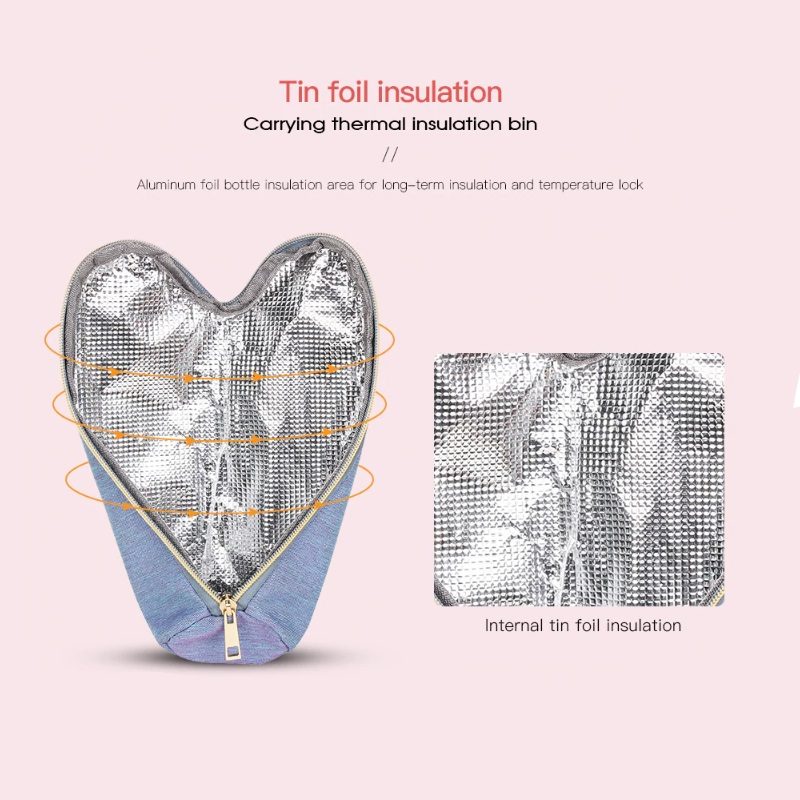 Baba Thermal Hordozható Cumisüveg Szigetelő Babakocsi Akasztótáska