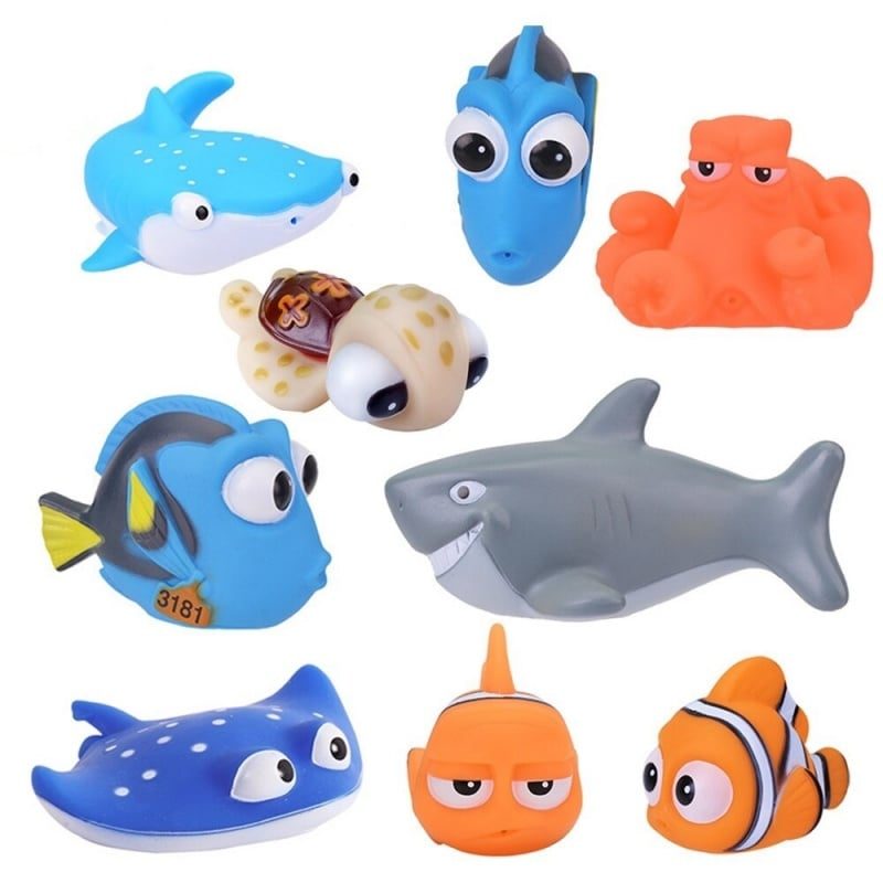 Babafürdőjátékok Nemo Dory Úszós Spray Víznyomással