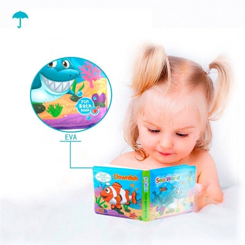 Babafürdőkönyvek Oktatási Fejlesztő Touch Feel Activity Toy