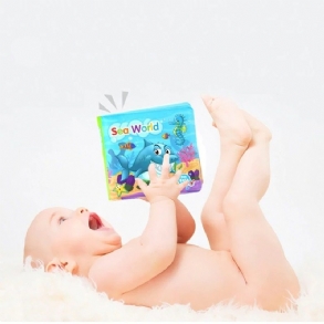 Babafürdőkönyvek Oktatási Fejlesztő Touch Feel Activity Toy