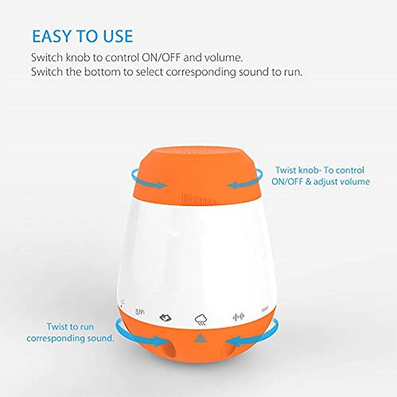 Baby Smart Music White Noise Machine Hangérzékelő