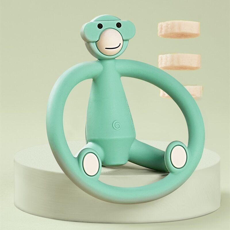 Baby Teether Dental Care Fogkefe Monkey Toys