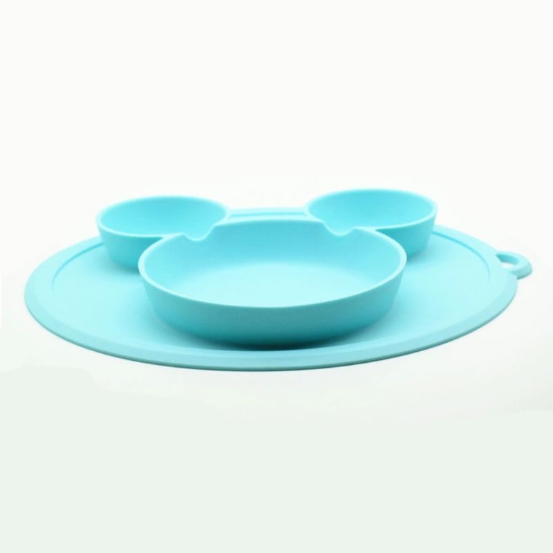 Kids Plate Szilikon Gyerek Edények