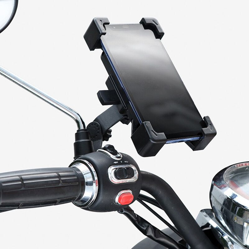 4 Karmos Automatikus Záródó Telefon Kerékpártartó 360°-ban Állítható Kerékpáros Univerzális Gps Tartó Mtb Kerékpár Motorkerékpárokhoz