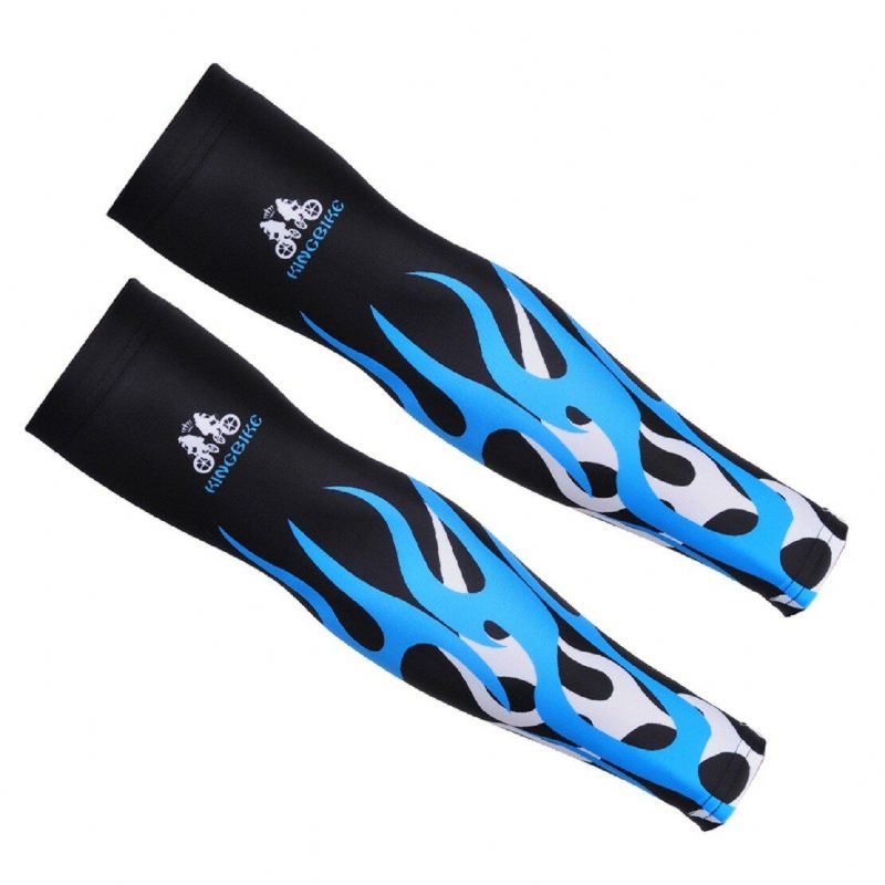 Bike Arm Sleeves Uv-álló Fényvédő Upf 50 Rugalmas Kerékpáros Sport Ujjak