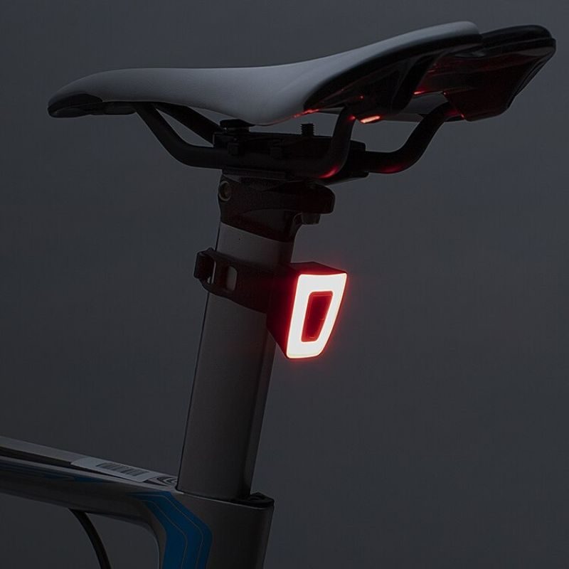 Bike Light Vízálló Usb Újratölthető Sisakhoz