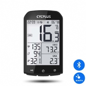 Cycplus M1 Gps Kerékpáros Számítógép Vezeték Nélküli Bluetooth 4.0 Ant+ Sebességmérővel Vízálló Lcd Háttérvilágítású Kerékpár Kilométer-számláló Stopper Tartozékok Mtb Országúti Kerékpárhoz/városi Kerékpárhoz