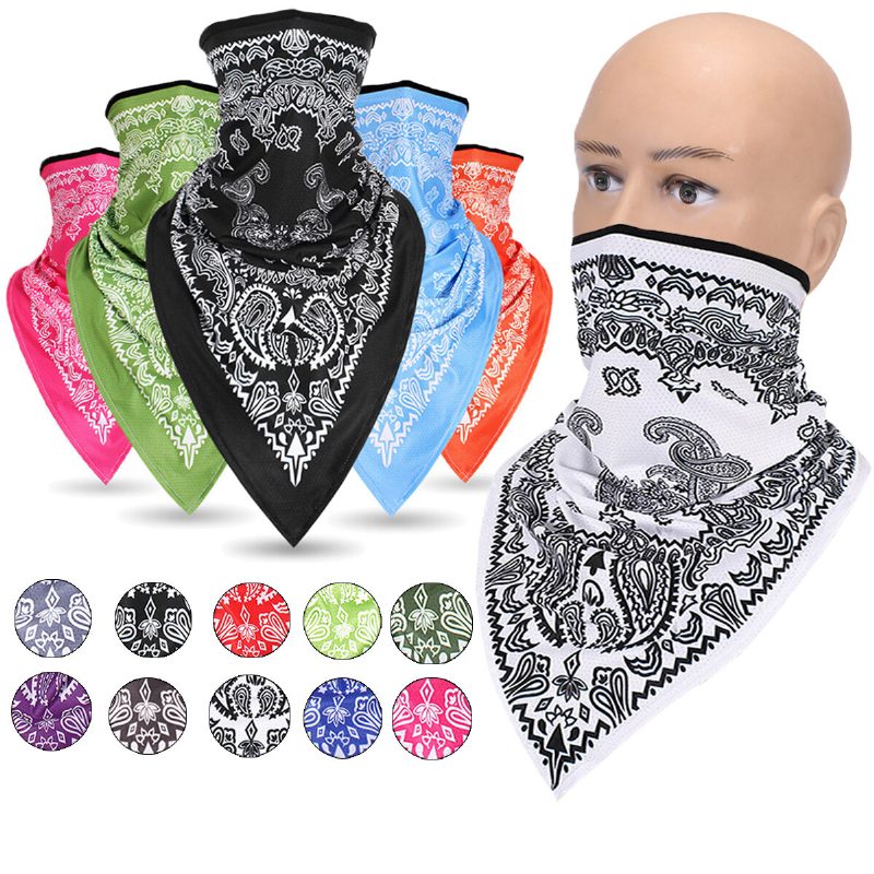 Dust Wind Uv Napsál Védő Nyakvédő Balaclava Kerékpározás Vadászat Horgászat Szélálló Arcmaszk Bandana Sál