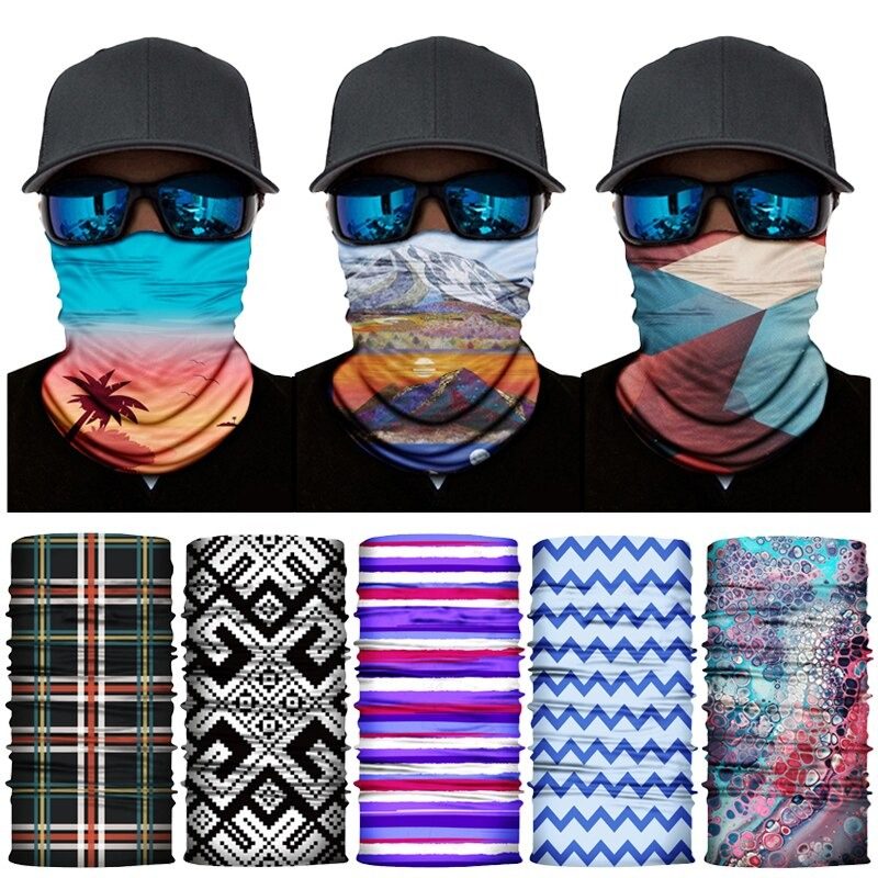 Férfi Sál Bandana Fashion Lovaglás Kerékpáros Arcmaszk