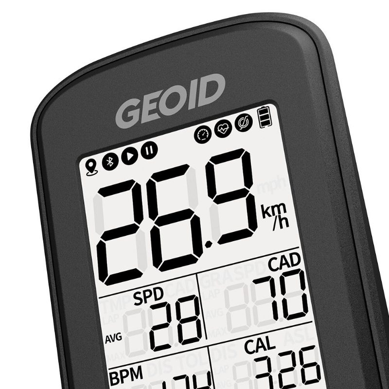 Geoid Cc400 Kerékpáros Számítógép Ant+ Gps Bluetooth Smart Wireless Stopper Sebességmérő Kilométerszámláló Vízálló Cyclocomputer Tartozékok Mtb Országúti Kerékpárokhoz