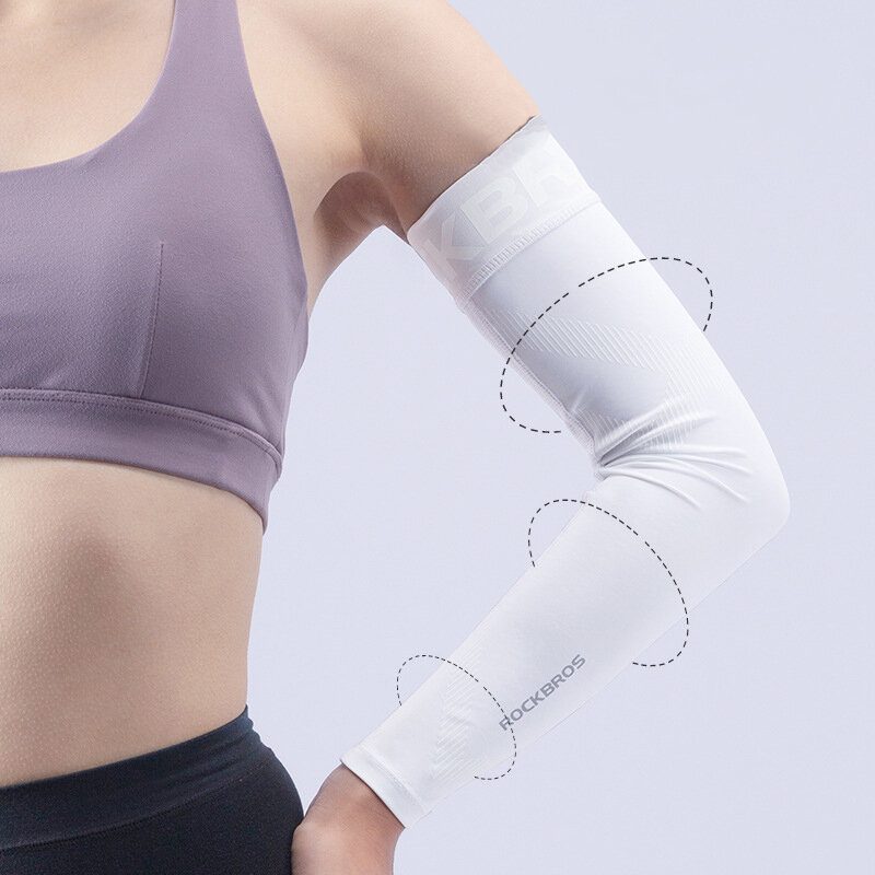 Rockbros Summer Ice Silk Riding Ice Sleeves Légáteresztő Fényvédő Kerékpáros Kesztyűk