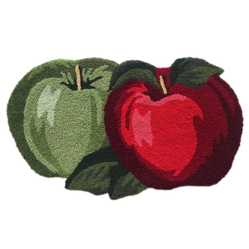 Gyümölcsszőnyeg Apple Orchard Fürdőszőnyeg/konyha Szőnyeg 17.7"x 31.49"