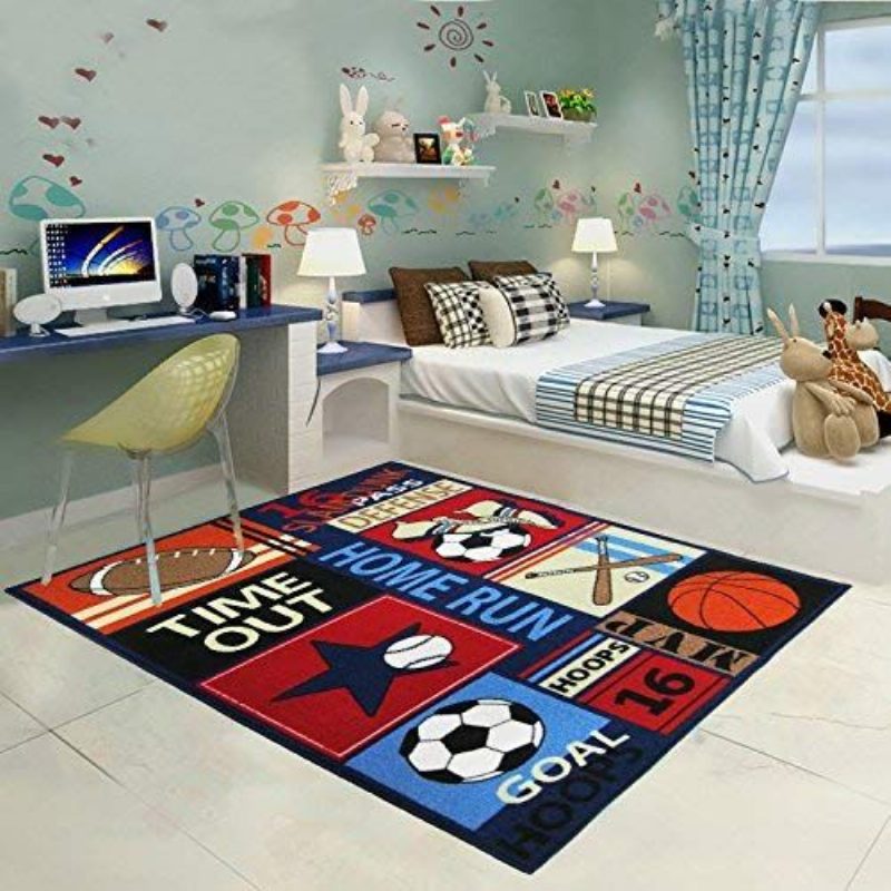 Kids Rug Fun Sportszőnyegek Nappaliba 3.2x4.2 Láb