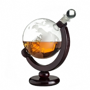 850 Ml-es Glass Decanter Globe Liquor Gifts Whisky Palack Nagy Űrtartalmú Szeszes Italok