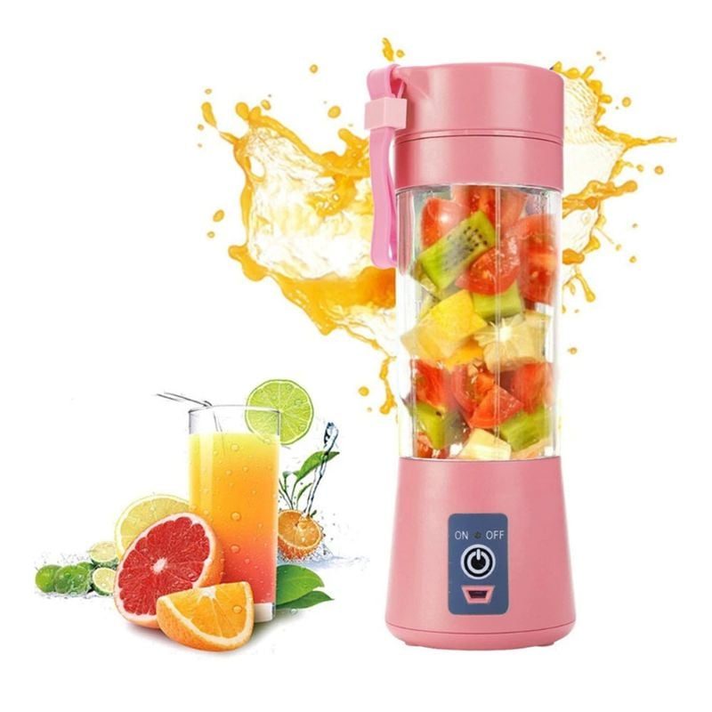 Blender Smoothie Maker Elektromos Mini Hordozható Usb Újratölthető