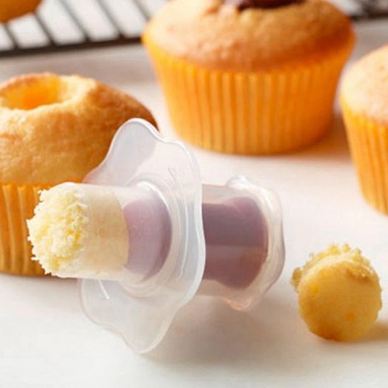 Cupcake Corer Dugattyúvágó Tortatöltő Eszközök