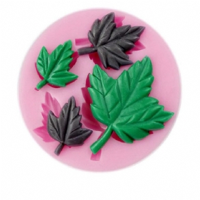 Mapple Leaf Szilikon Fondant Forma Sugarcraft Tortadíszítő