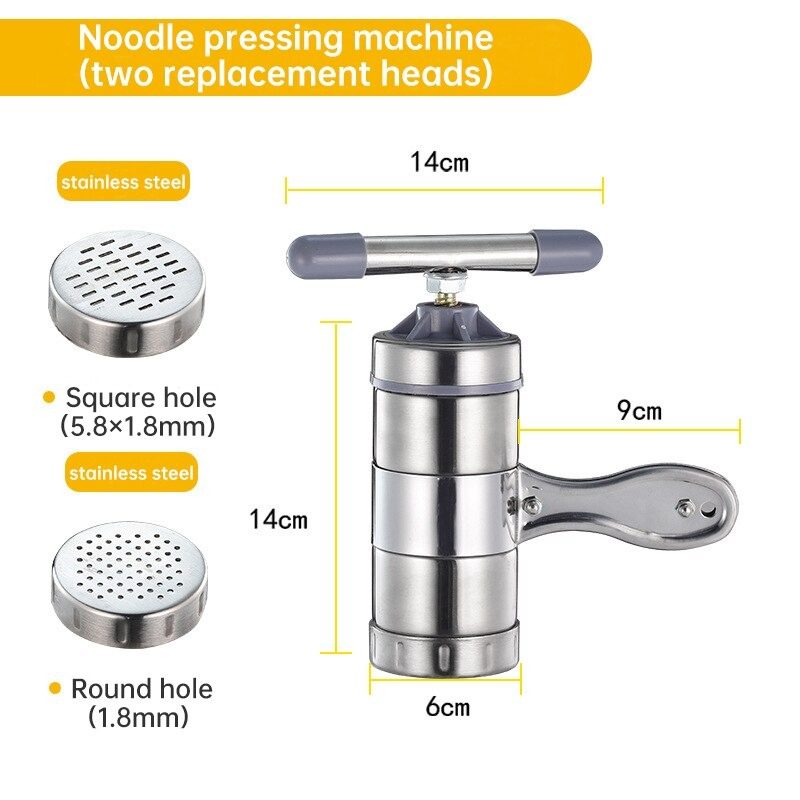 Noodle Maker Machine Press Rozsdamentes Acél