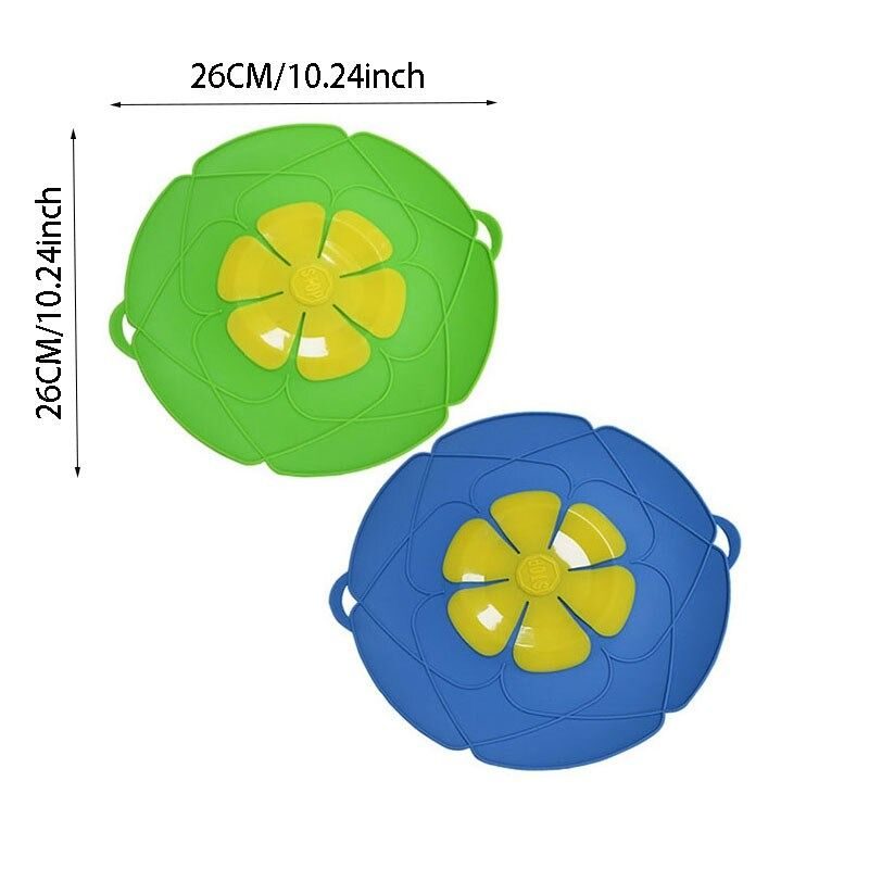 Pan Spill Stopper Szilikon Fedelek