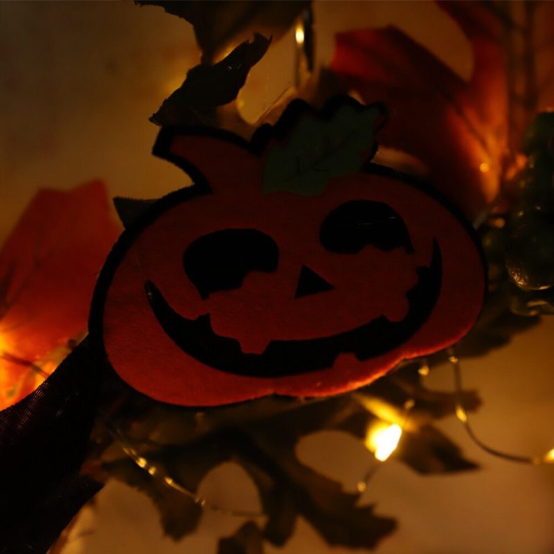 20led Halloween Party Koszorú Garland Light Otthoni Fali Díszek