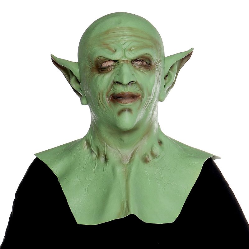 Halloween Imp Mask Fejfedő Démon Bohóc Vámpír Ork Maszk