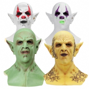 Halloween Imp Mask Fejfedő Démon Bohóc Vámpír Ork Maszk