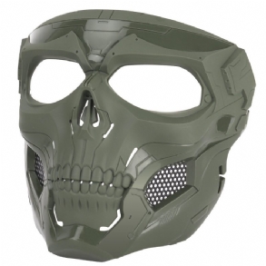 Halloween Skull Tactical Airsoft Maszk Paintball Cs Katonai Védősisak Teljes Arcra